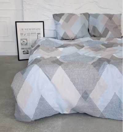 Постельное белье ДУЭТ из бязи эконом «6437»