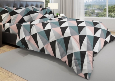 Полуторное постельное белье из бязи эконом «Акцент»