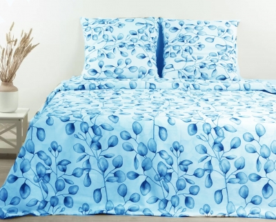 Постельное белье Дуэт из бязи «Эвкалипт 03»