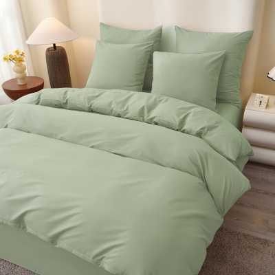 Пододеяльник из поплина «Фисташковый» (147/153х215 175х215 200х220)