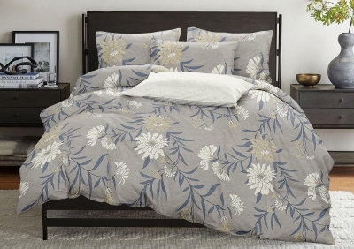 Постельное белье ДУЭТ из бязи эконом «Хризантема»