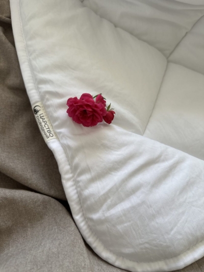 Двуспальное облегченное одеяло  172х215 "Термофайбер, микрофибра"