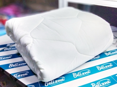 Двуспальное одеяло 172x205 "Лебяжий пух - Премиум" (чехол 100% хлопок)