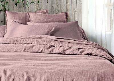 Пододеяльник из вареного хлопка «Розовый меланж» (147/153х215 175х215 200х220)