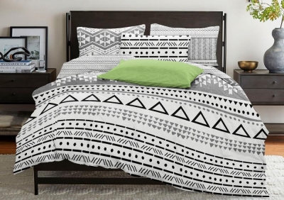 Двуспальное постельное белье из бязи эконом «Скандинавский»