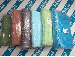 Полотенце махровое с тиснением «Зеленое» (50х90)