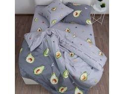 Двуспальное постельное белье из бязи «Авокадо»