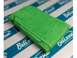 Полотенце махровое с тиснением «Ярко-зеленое» (50х90)