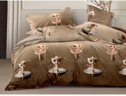 Постельное белье ДУЭТ из бязи «Балерина капучино»