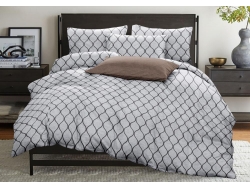 Постельное белье Евро из бязи эконом «Марокко светлый»