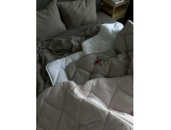 Двуспальное облегченное одеяло  172х215 "Термофайбер, микрофибра"