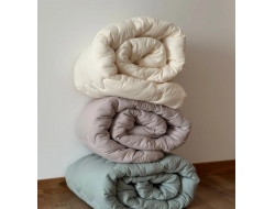 Двуспальное облегченное одеяло  172х215 "Термофайбер, микрофибра"