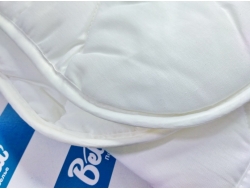 Двуспальное одеяло 172x205 "Лебяжий пух - Премиум" (чехол 100% хлопок)